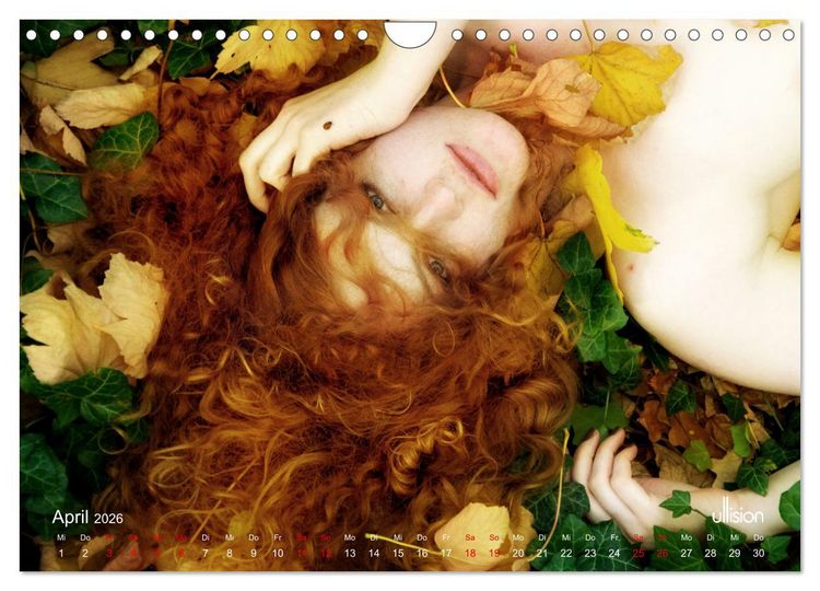 Produktbild: REDHEADS - Portrait aus dem Paradies (Wandkalender 2026 DIN A4 quer), CALVENDO Monatskalender