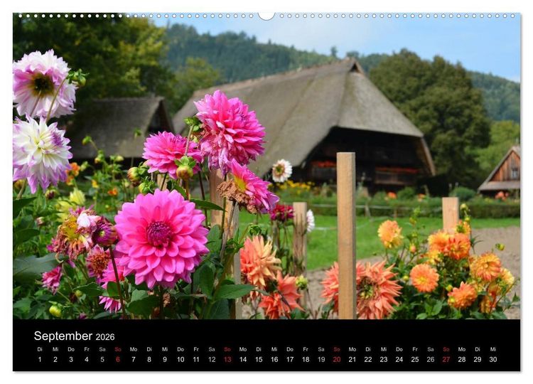 Produktbild: Baden-W&uuml;rttemberg Impressionen (Wandkalender 2026 DIN A2 quer), CALVENDO Monatskalender