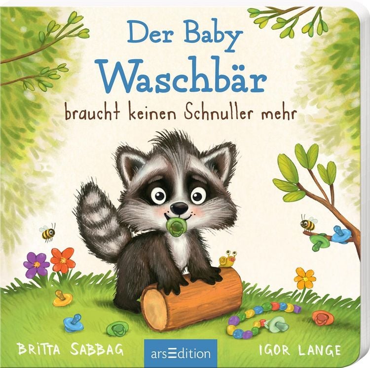Produktbild: Der Baby Waschb&auml;r braucht keinen Schnuller mehr