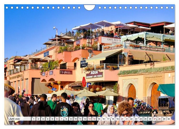 Produktbild: Faszinierendes Marokko (Wandkalender 2026 DIN A4 quer), CALVENDO Monatskalender