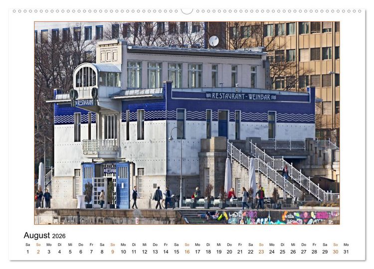 Produktbild: Otto Wagners Wien (Wandkalender 2026 DIN A2 quer), CALVENDO Monatskalender