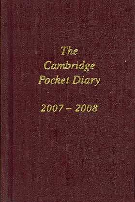 Produktbild: Cambridge Pckt Diary 2007 2008