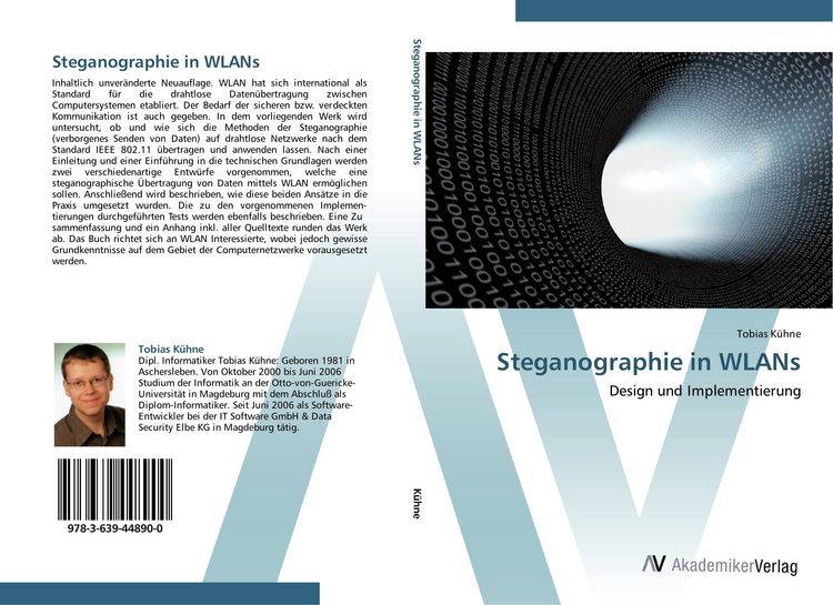 Produktbild: Steganographie in WLANs