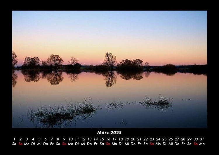 Produktbild: Seeblick 2025 Fotokalender DIN A3