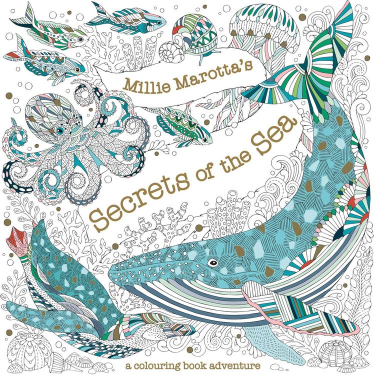 Produktbild: Millie Marotta's Secrets of the Sea