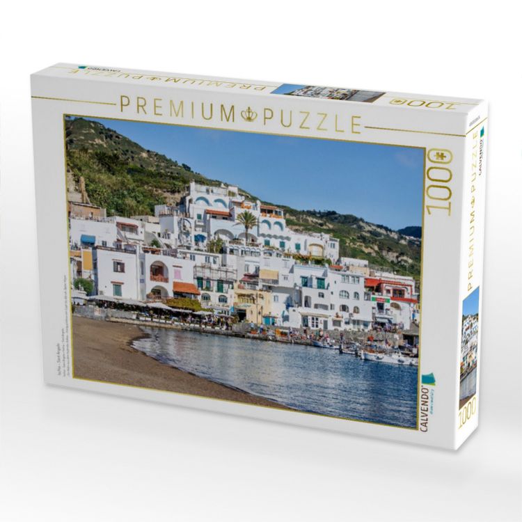 Produktbild: CALVENDO Puzzle Ischia - Sant Angelo | 1000 Teile Lege-Gr&ouml;&szlig;e 64x48cm Foto-Puzzle f&uuml;r gl&uuml;ckliche Stunden