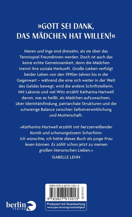 Produktbild: Gro&szlig;e Lieben