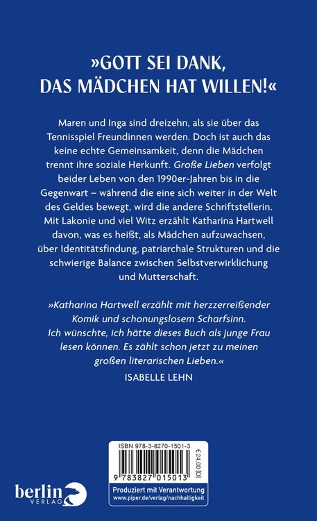 Produktbild: Gro&szlig;e Lieben