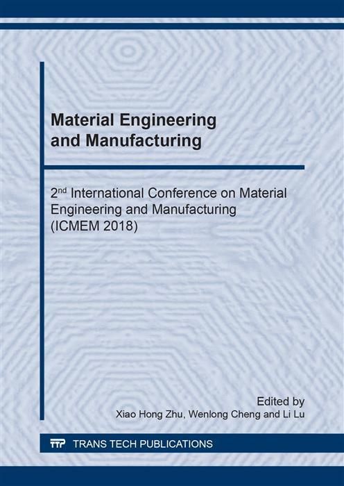 Produktbild: Material Engineering and Manufacturing