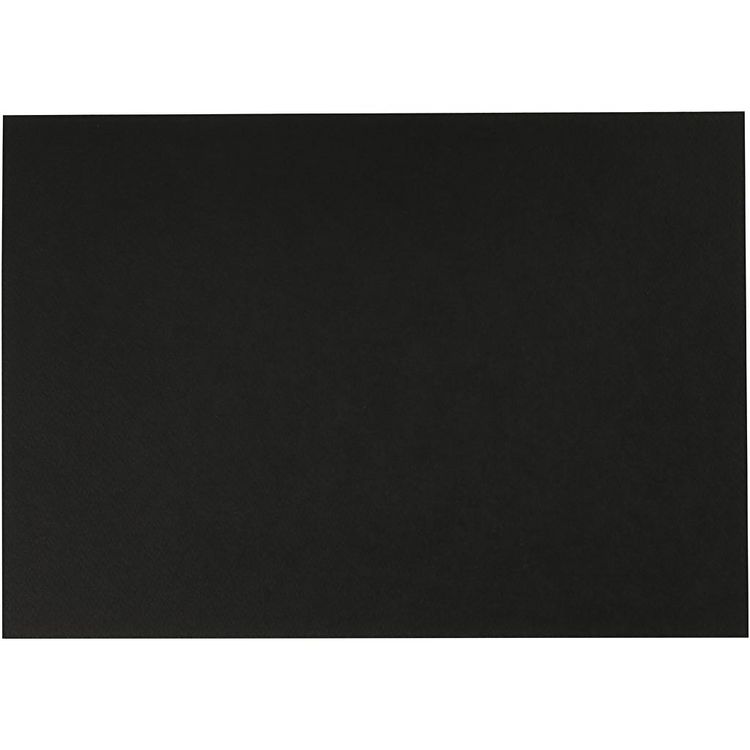 Produktbild: Creativ Company Div. Zubeh&ouml;r f&uuml;r Wasserfarben Aquarellpapier, Schwarz, A4, 210x297 mm, 230 g, 10 Blatt/ Kreativ Box