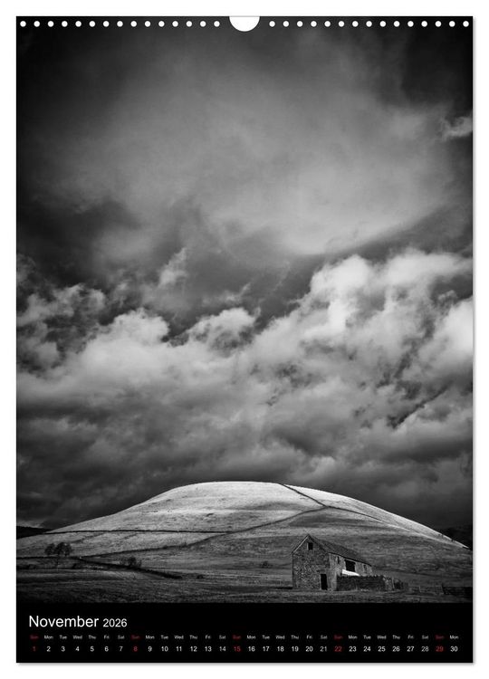 Produktbild: Journeys - Black & White (Wall Calendar 2026 DIN A3 portrait), CALVENDO 12 Month Wall Calendar