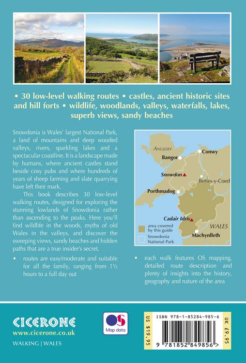 Produktbild: Snowdonia: 30 Low-level and Easy Walks - South