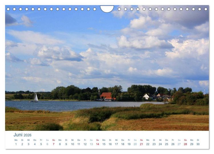 Produktbild: Schwansen 2026. Impressionen zwischen Schlei und Ostsee (Wandkalender 2026 DIN A4 quer), CALVENDO Monatskalender