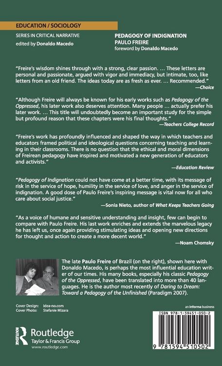 Produktbild: Pedagogy of Indignation