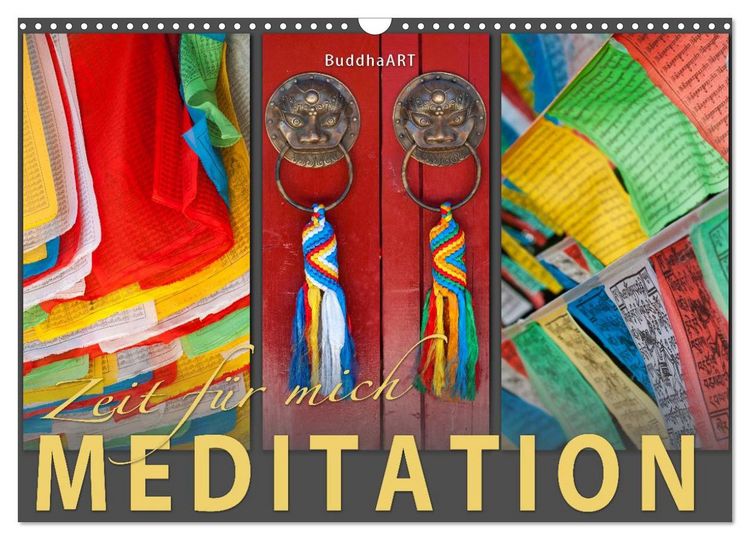 Produktbild: MEDITATION Zeit f&uuml;r mich (Wandkalender 2026 DIN A3 quer), CALVENDO Monatskalender
