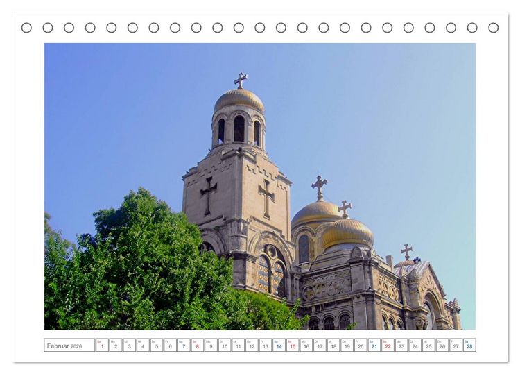 Produktbild: Bulgarien, von Varna bis zum Kap Kaliakra (Tischkalender 2026 DIN A5 quer), CALVENDO Monatskalender