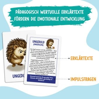 Produktbild: 42 Gef&uuml;hlskarten f&uuml;r Kinder &ndash; Emotionskarten zur F&ouml;rderung von Selbstregulation und Empathieverm&ouml;gen
