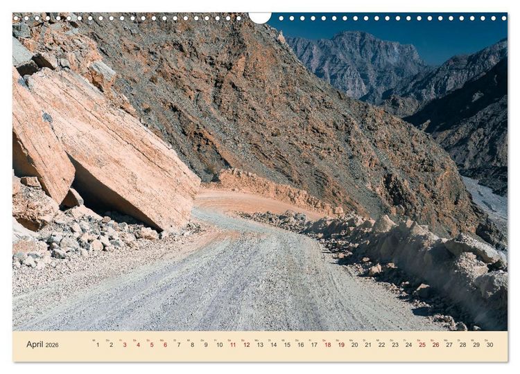 Produktbild: Musandam - Die omanische Exklave im geheimnisvollen Orient (Wandkalender 2026 DIN A3 quer), CALVENDO Monatskalender