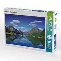 Produktbild: CALVENDO Puzzle Norwegen - Fjaerlandfjord | 1000 Teile Lege-Gr&ouml;&szlig;e 64x48cm Foto-Puzzle f&uuml;r gl&uuml;ckliche Stunden