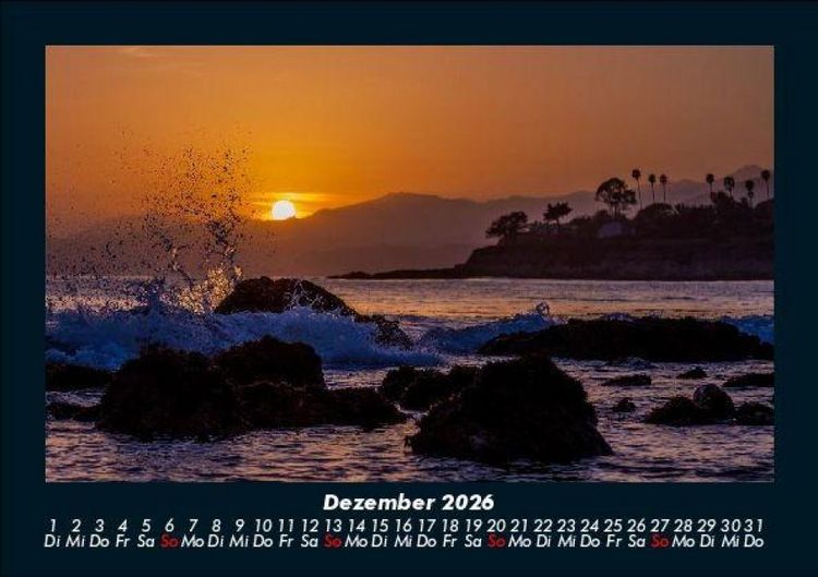 Produktbild: Sonnenuntergang 2026 Fotokalender DIN A5
