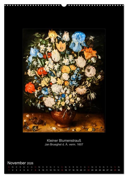 Produktbild: Stillleben - Illusionistische Malerei der Renaissance (Wandkalender 2026 DIN A2 hoch), CALVENDO Monatskalender