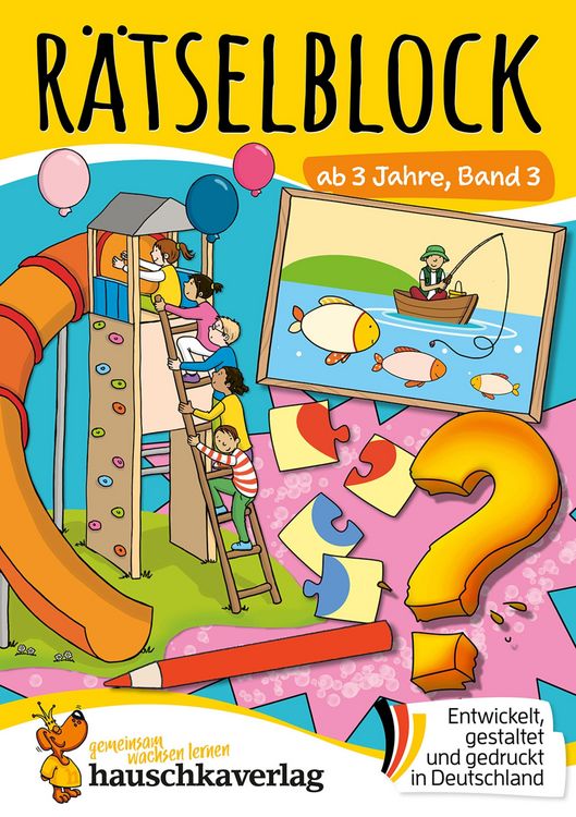 Produktbild: R&auml;tselblock ab 3 Jahre, Band 3