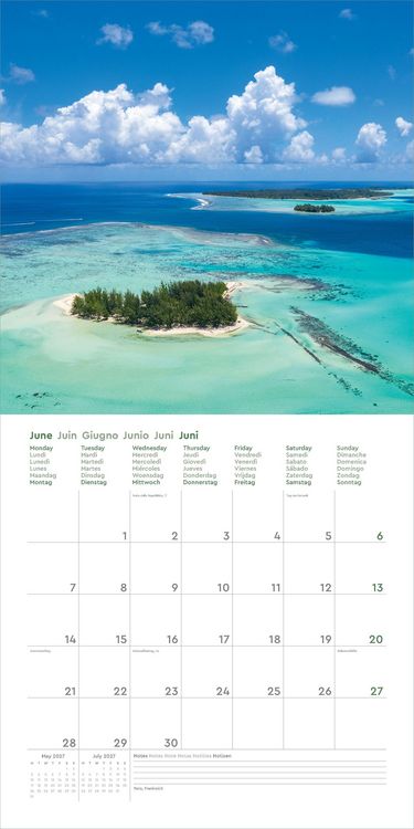 Produktbild: Trauminseln - KUNTH Broschurkalender 2027