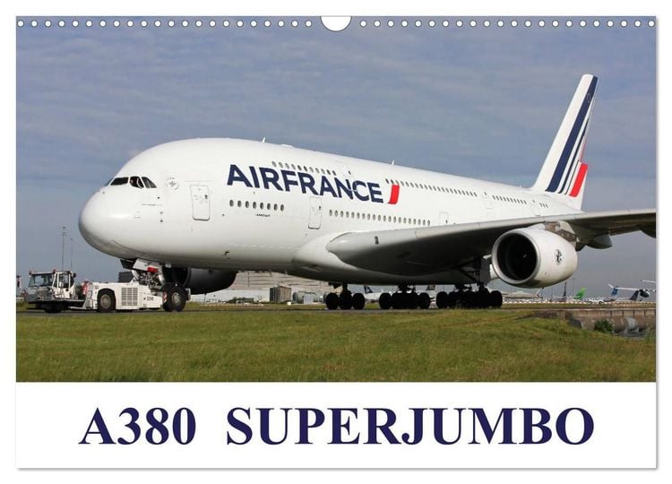 Produktbild: A380 SuperJumbo (Wall Calendar 2027 DIN A3 landscape), CALVENDO 12 Month Wall Calendar