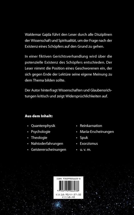 Produktbild: Pl&auml;doyer f&uuml;r den Sch&ouml;pfer