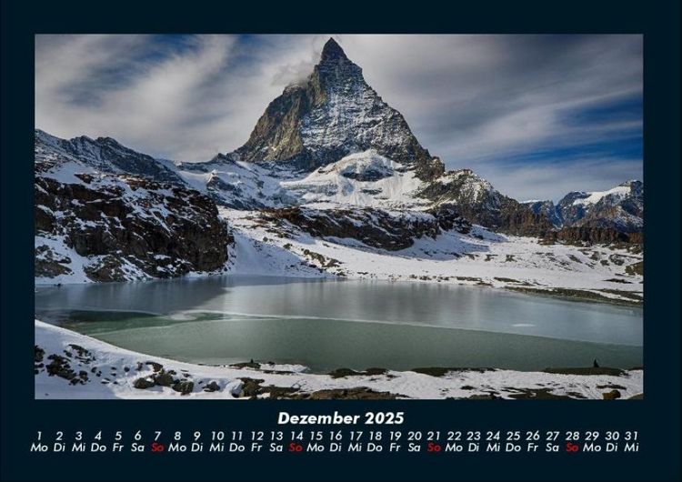 Produktbild: Die Seen der Erde 2025 Fotokalender DIN A4