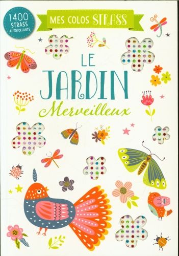 Produktbild: Le jardin merveilleux : 1400 strass autocollants