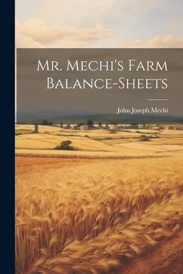 Produktbild: Mr. Mechi's Farm Balance-Sheets