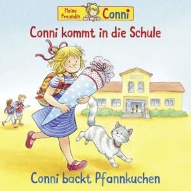 Produktbild: Conni kommt in die Schule / backt Pfannkuchen