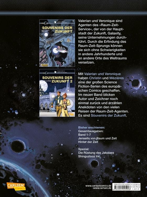 Produktbild: Valerian und Veronique: Hinter der Zeit