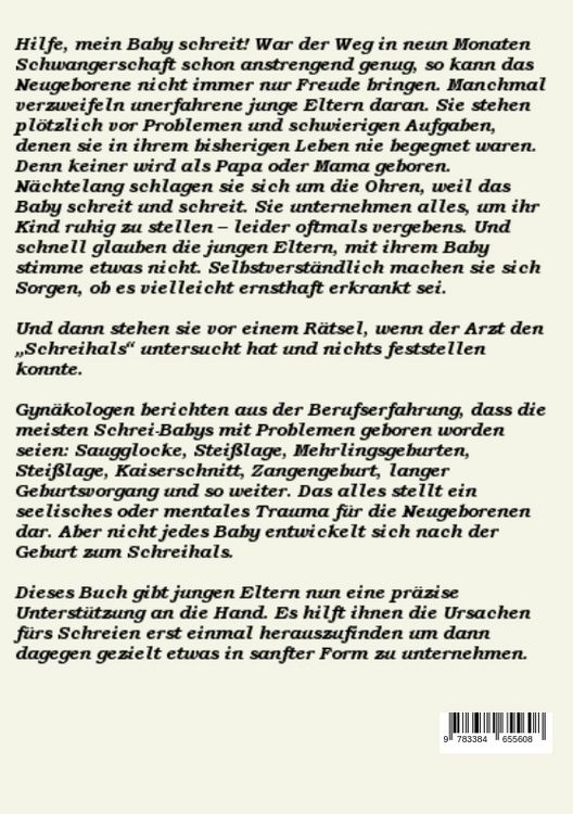 Produktbild: Beruhigung f&uuml;r kleine Schreih&auml;lse