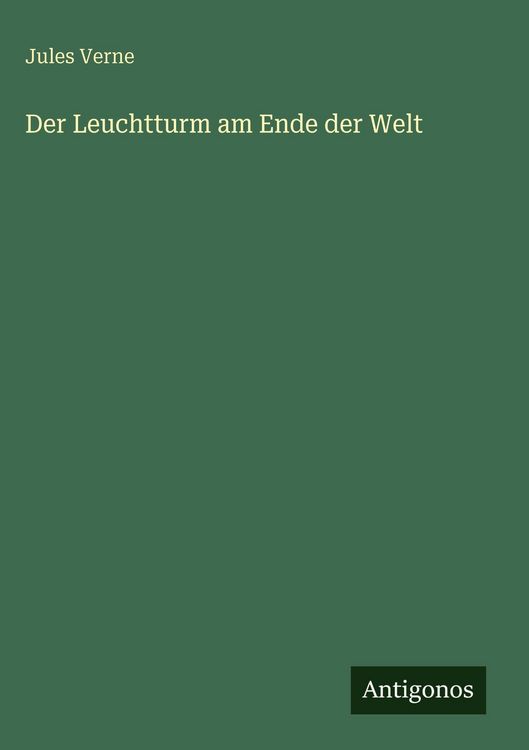 Produktbild: Der Leuchtturm am Ende der Welt