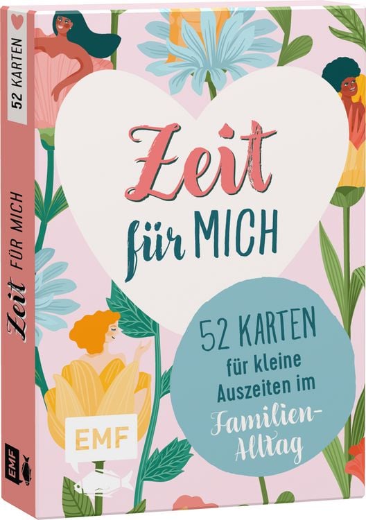 Produktbild: Kartenbox f&uuml;r Mamas: Zeit f&uuml;r mich &ndash;&nbsp;52 Selfcare-Karten f&uuml;r kleine Auszeiten im Familienalltag