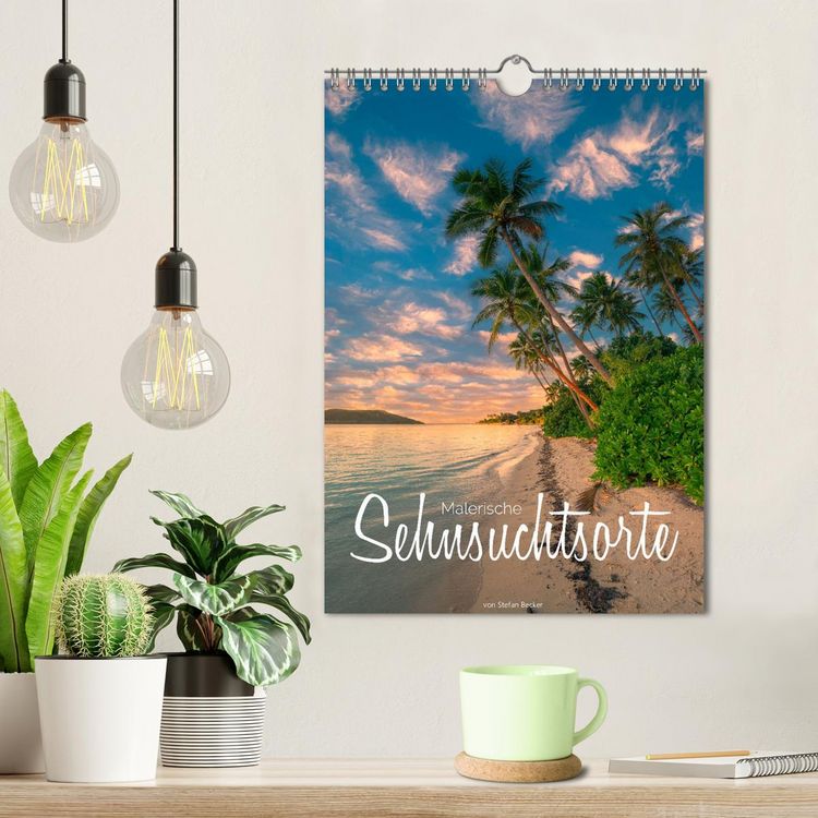Produktbild: Malerische Sehnsuchtsorte (Wandkalender 2026 DIN A4 hoch), CALVENDO Monatskalender