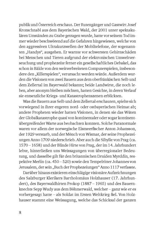 Produktbild: Prophezeiungen zum Dritten Weltkrieg