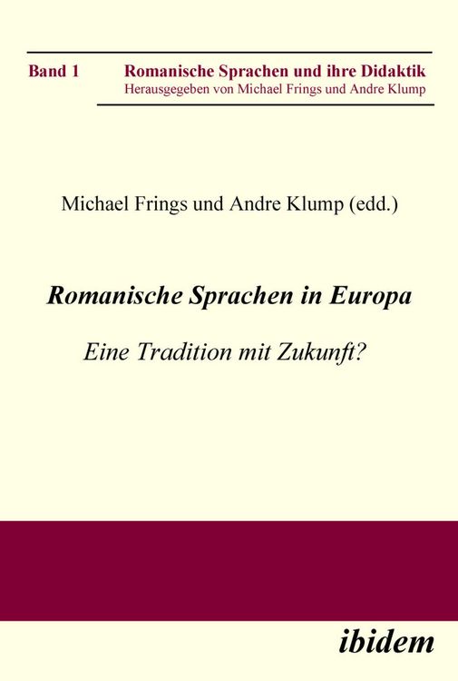 Produktbild: Romanische Sprachen in Europa