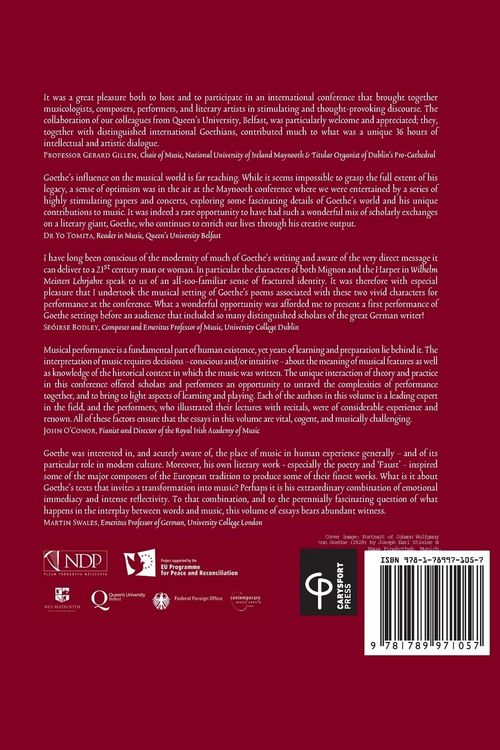 Produktbild: Goethe: Musical Poet, Musical Catalyst
