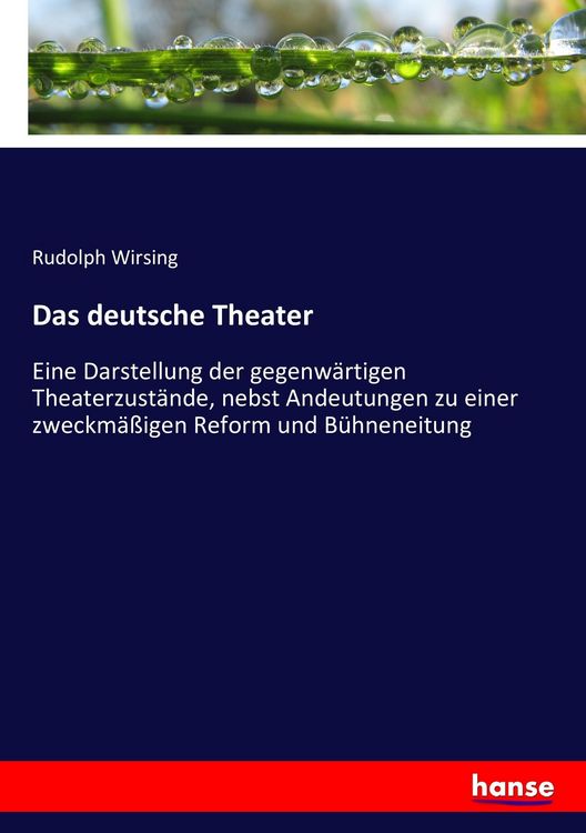 Produktbild: Das deutsche Theater