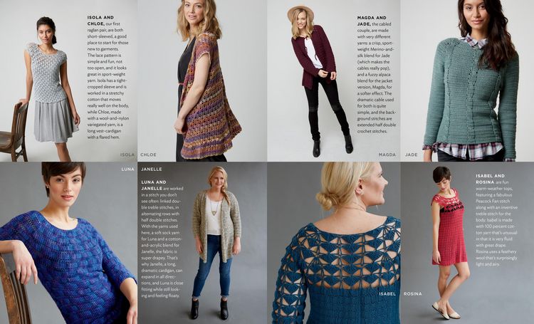 Produktbild: Top-Down Crochet Sweaters