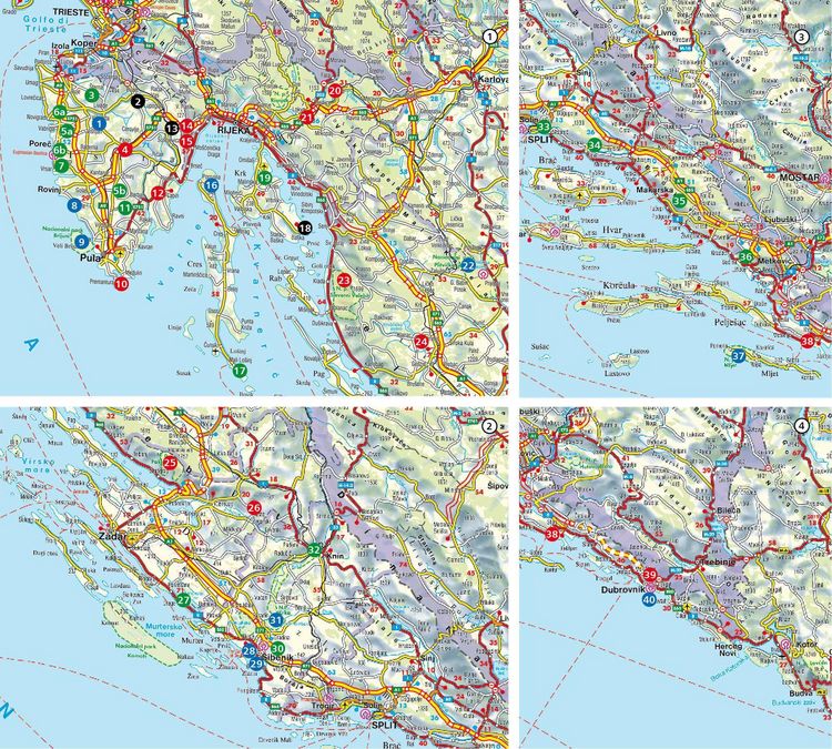 Produktbild: ROTHER Wanderbuch Erlebnisurlaub mit Kindern Kroatien