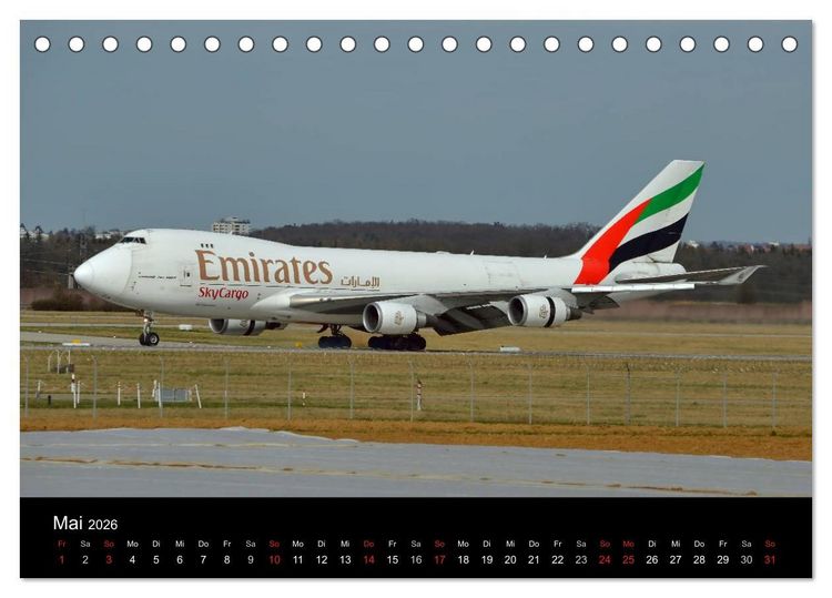 Produktbild: Air-Cargo (Tischkalender 2026 DIN A5 quer), CALVENDO Monatskalender