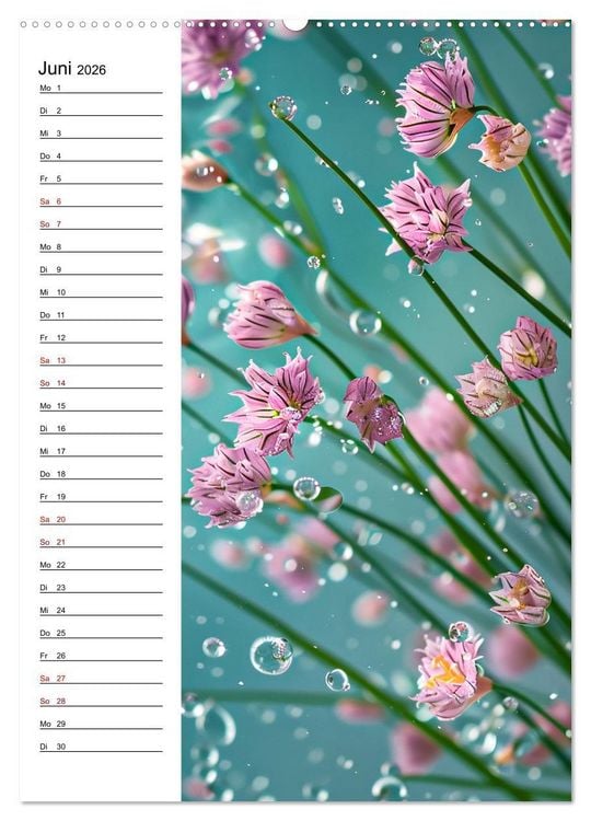 Produktbild: Kr&auml;uterfrische (hochwertiger Premium Wandkalender 2026 DIN A2 hoch), Kunstdruck in Hochglanz
