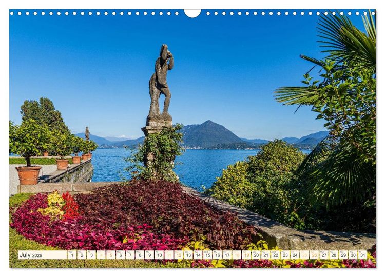 Produktbild: Lake Maggiore - Breathtaking landscapes (Wall Calendar 2026 DIN A3 landscape), CALVENDO 12 Month Wall Calendar