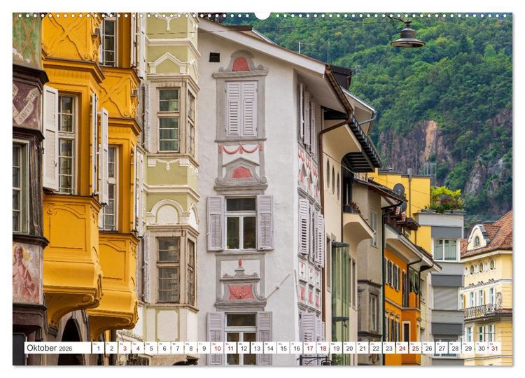 Produktbild: S&uuml;dtirol - Von Meran bis zum Pragser Wildsee (hochwertiger Premium Wandkalender 2026 DIN A2 quer), Kunstdruck in Hochglanz