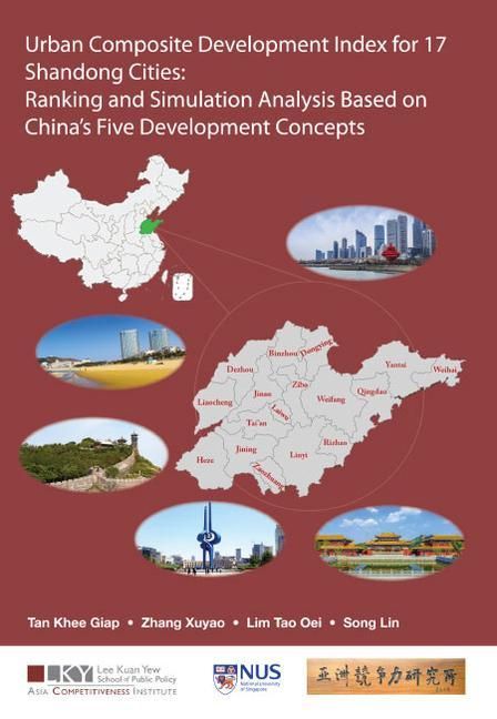 Produktbild: Urban Composite Development Index for 17 Shandong Cities: Ranking and Simulation Analysis Based on China's Five Development Concepts