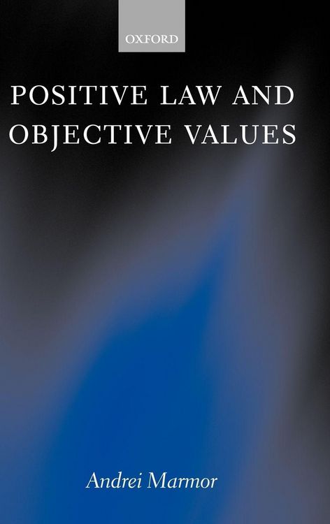 Produktbild: Positive Law and Objective Values